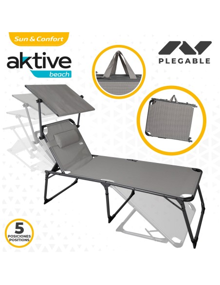 As melhores espreguiçadeiras de praia Aktive | Distria