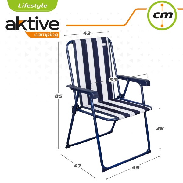 Comprar cadeira praia dobrável barata | Distria