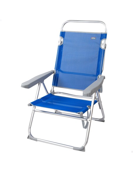 Cadeira com encosto multi-posições-Cadeira de Praia | Distria