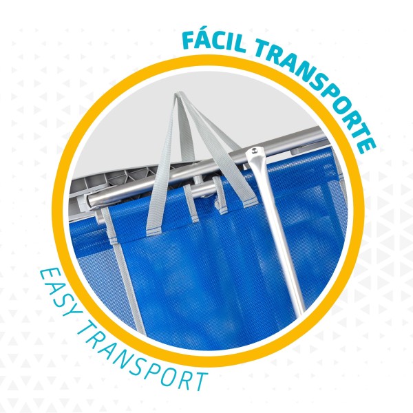 Cadeira com encosto multi-posições-Cadeira de Praia | Distria