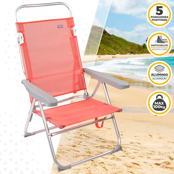 Cadeira alta multi-posições-Cadeiras de Praia | Distria