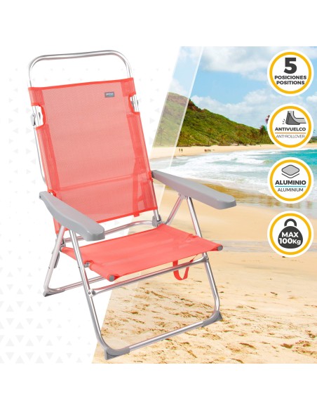 Cadeira alta multi-posições-Cadeiras de Praia | Distria