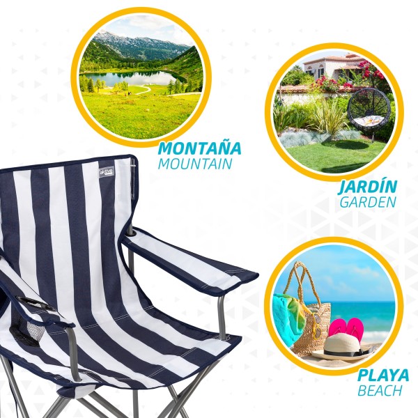 Cadeira dobrável para camping | Distria