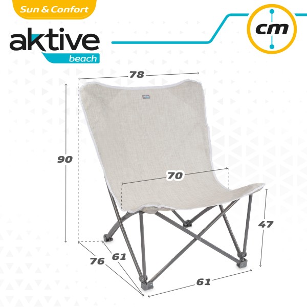 Sillón legível camping Ativo | Distria