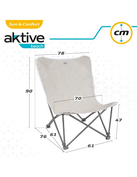 Sillón legível camping Ativo | Distria