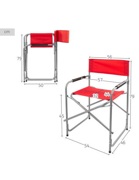 Guarda de diretor de acampamento silla plegável | Distria