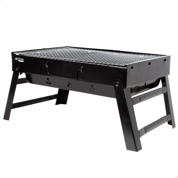 Mesa frontal portátil retangular dobrável churrasco | Distria