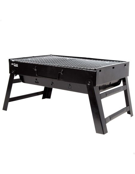 Mesa frontal portátil retangular dobrável churrasco | Distria