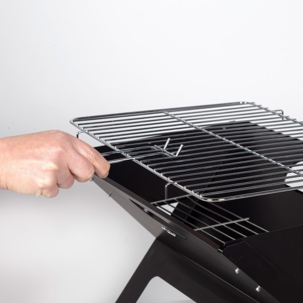 Barbacoa portátil estilo maleta para mesa | Distria