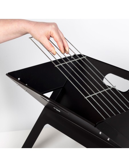 Barbacoa portátil estilo maleta para mesa | Distria