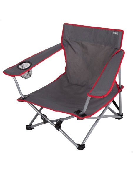 Cadeira dobrável baixa de camping Aktive | Distria