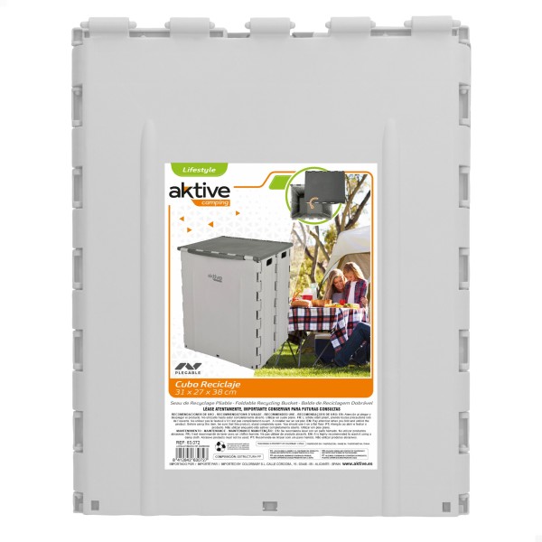 Cubo basura plegável Active | distribuição