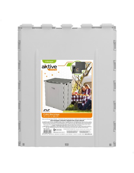 Cubo basura plegável Active | distribuição