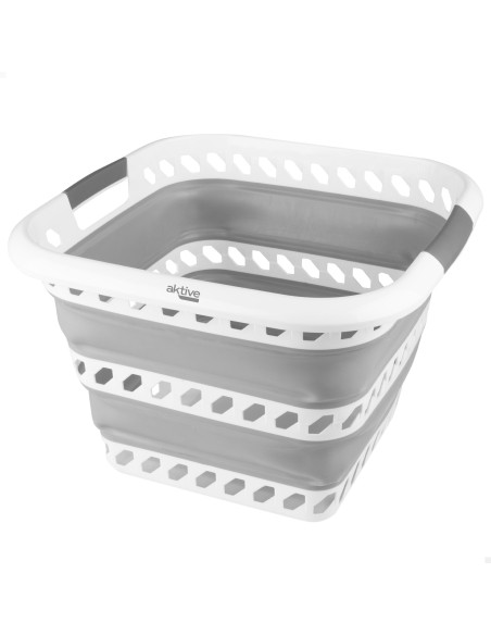 Cesta plegable cuadrada 40 litros Aktive | Distria