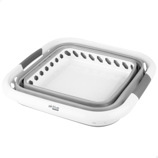 Cesta plegable cuadrada 40 litros Aktive | Distria