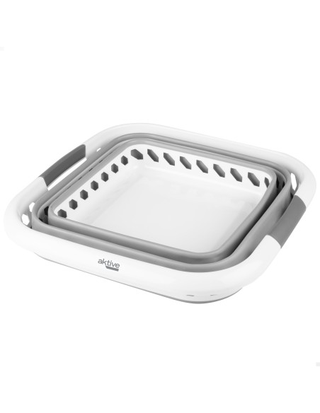 Cesta plegable cuadrada 40 litros Aktive | Distria