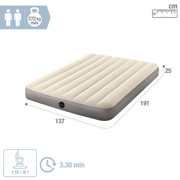 Colchão insuflável para duas pessoas INTEX | Distria
