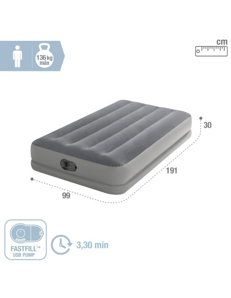 Colchão insuflável INTEX Dura-Beam® Prestige | Distria
