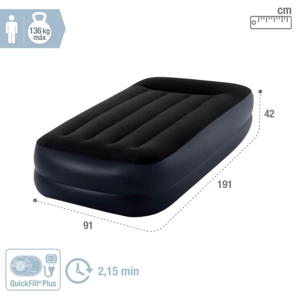 Cama articulada Intex Pillow Rest Raised individual | Distria