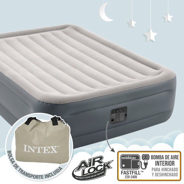 Colchão inflável Plus para 2 INTEX | Distria