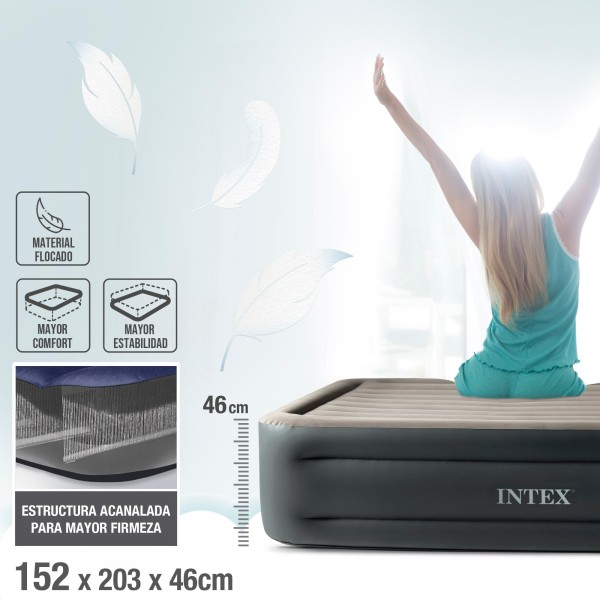 Colchão inflável Plus para 2 INTEX | Distria