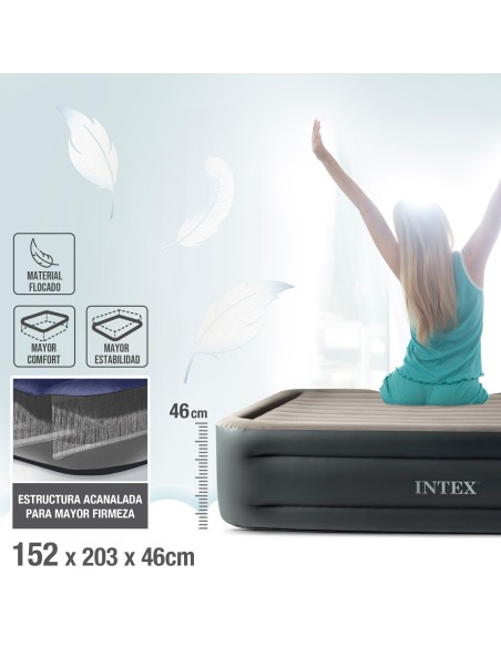Colchão inflável Plus para 2 INTEX | Distria