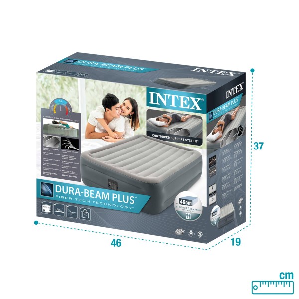 Colchão inflável Plus para 2 INTEX | Distria