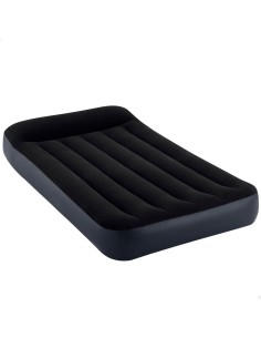 Colchão insuflável de solteiro INTEX com cabeceira | Distria