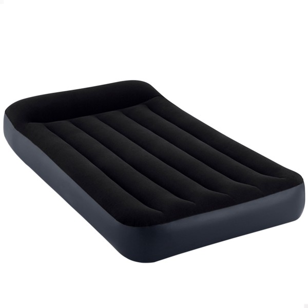 Colchão insuflável de solteiro INTEX com cabeceira | Distria