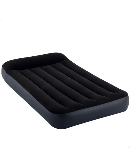 Colchão insuflável de solteiro INTEX com cabeceira | Distria