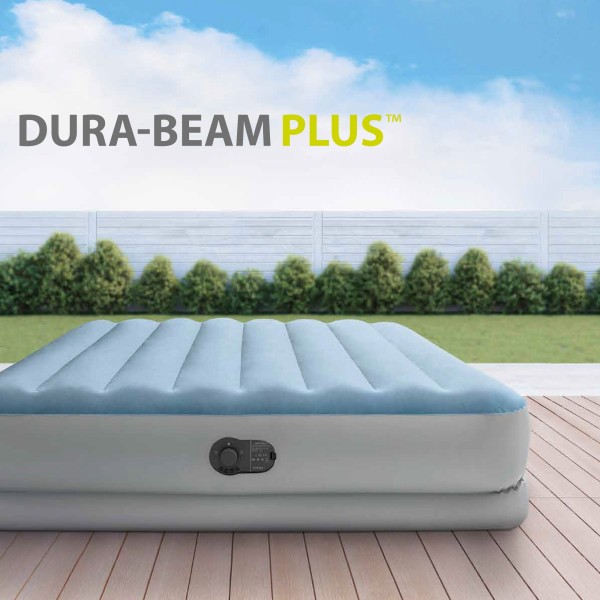 Colchão de ar duplo INTEX 152x203 cm | Distria