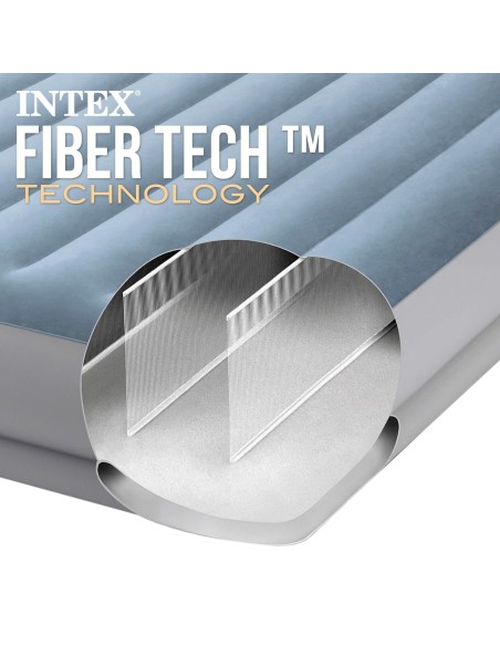 Colchão de ar duplo INTEX 152x203 cm | Distria