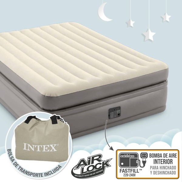 Colchão inflável Plus para 2 INTEX | Distria