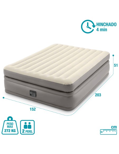 Colchão inflável Plus para 2 INTEX | Distria