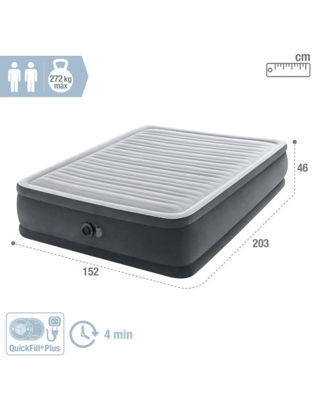 Colchão de ar INTEX Double Comfort Plush | Distria