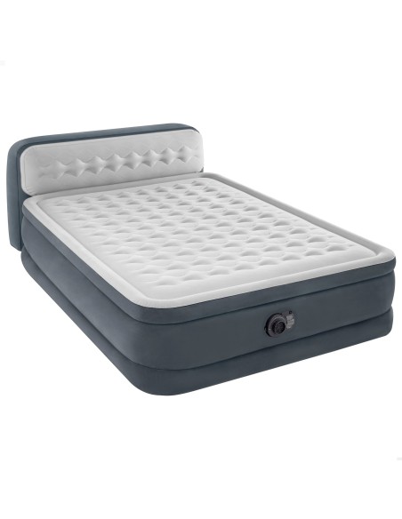 Cama inflável casal com cabeceira | Distrito