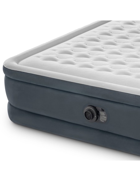 Cama inflável casal com cabeceira | Distrito