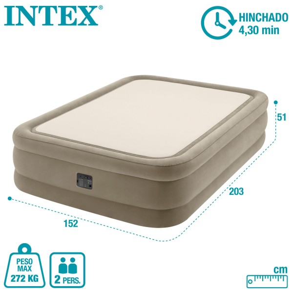 Cama de ar INTEX com Thermalux | Distria
