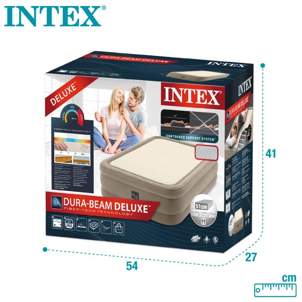 Cama de ar INTEX com Thermalux | Distria