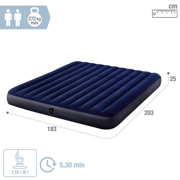 Colchão Insuflável para 2 pessoas | INTEX