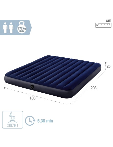 Colchão Insuflável para 2 pessoas | INTEX