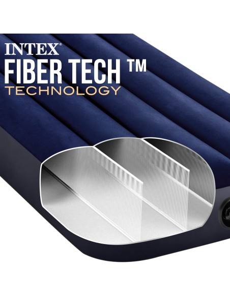 Colchão inflável solteiro INTEX 76x191 cm | Distria