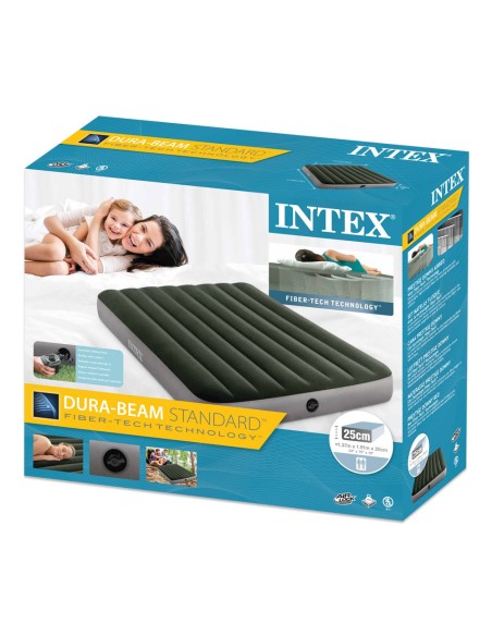Colchão duplo para camping e interior com bomba | Distria