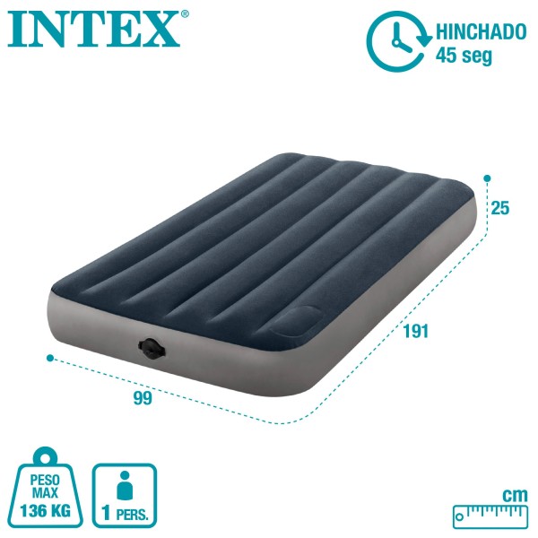 Cama campismo INTEX com bomba | Distria