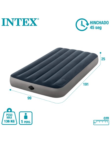 Cama campismo INTEX com bomba | Distria