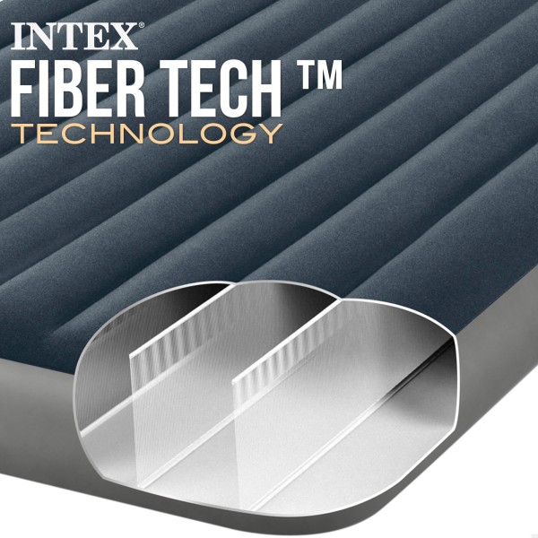 Cama dupla INTEX com bomba-Camas Insufláveis | Distria