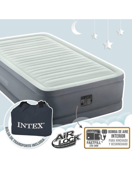 Cama de ar individual PremAire | INTEX