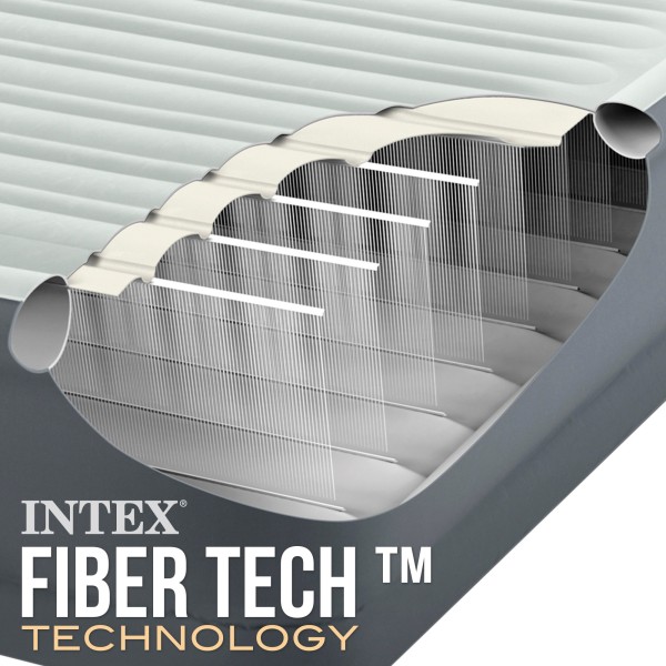 Cama insuflável dupla Intex PremAire | INTEX