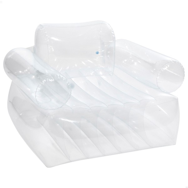 Poltrona inflável transparente com braços INTEX | Distria