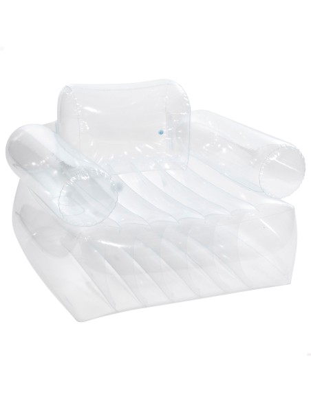 Poltrona inflável transparente com braços INTEX | Distria